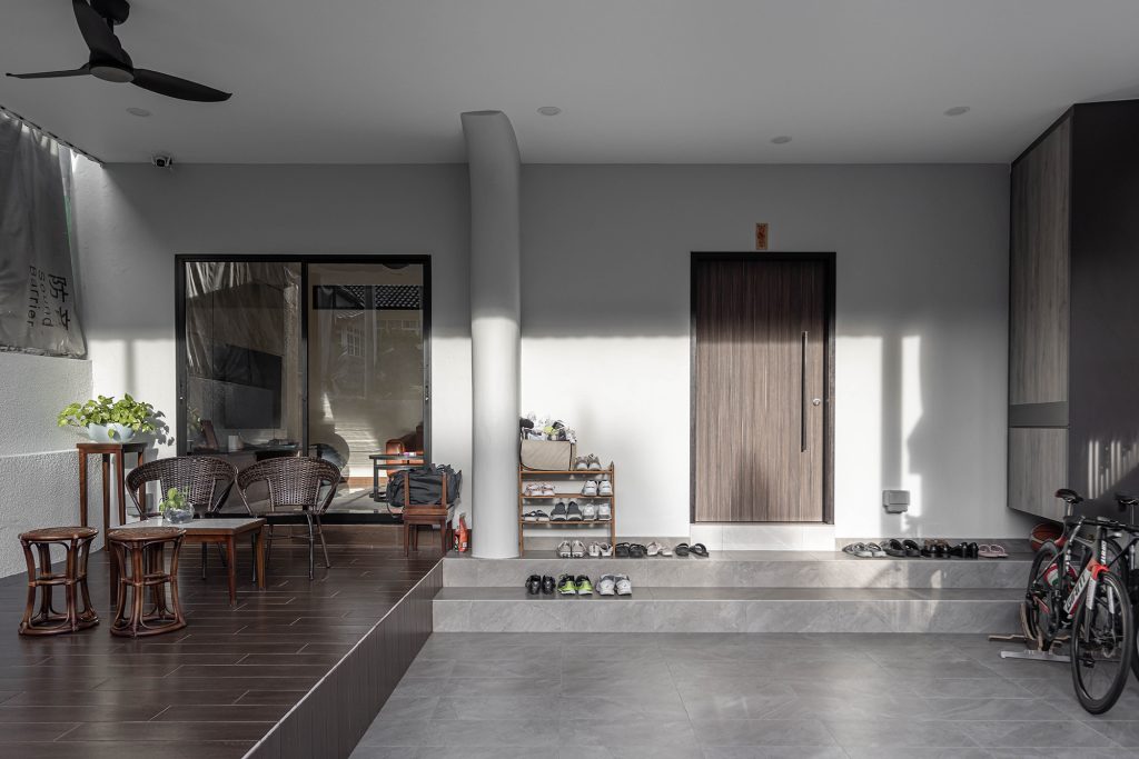 Landed Design 11 Jalan Kayu entrance