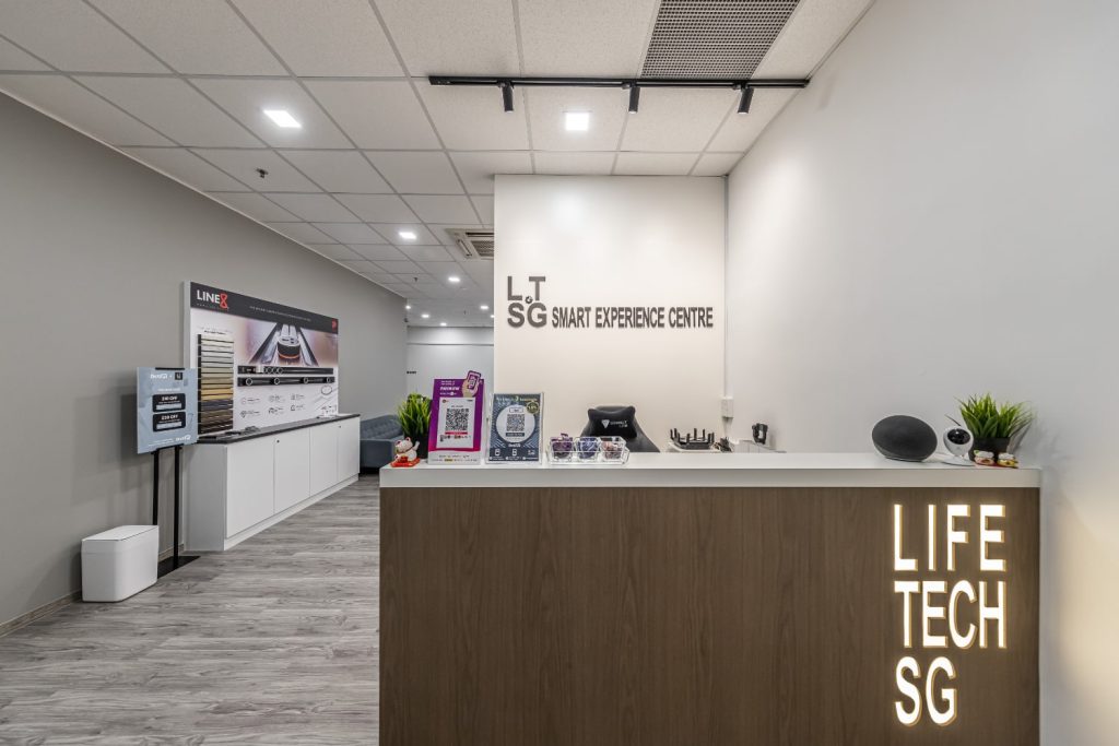 lifetech sg reception, Blk 18 Boon Lay Way commercial design