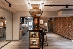 405b northshore bar counter1, 4-Room HDB BTO