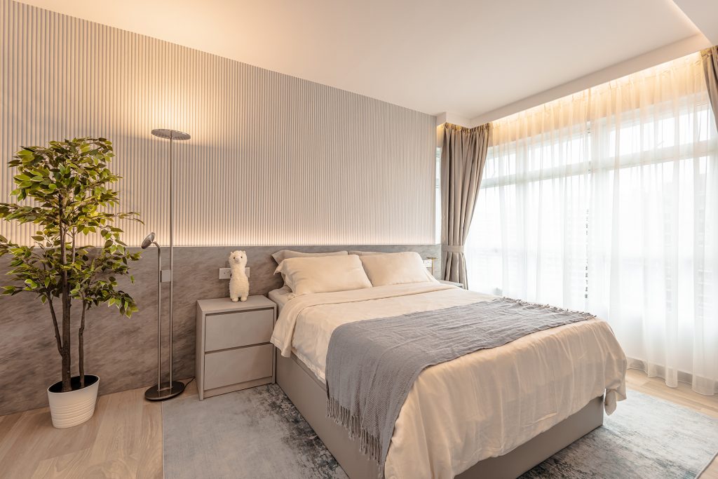 661b edgeplains, 3-room HDB design, bedroom