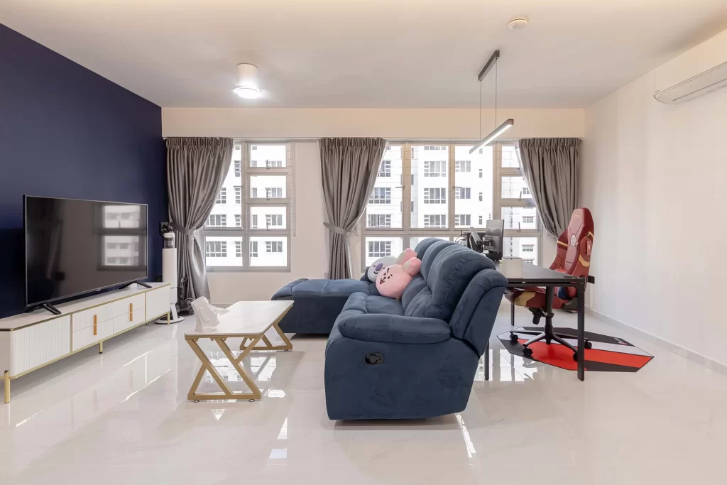 781b woodlands living room4, 5-Room HDB Resale