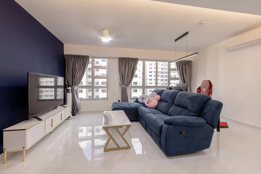 781b woodlands living room3, 5-Room HDB Resale