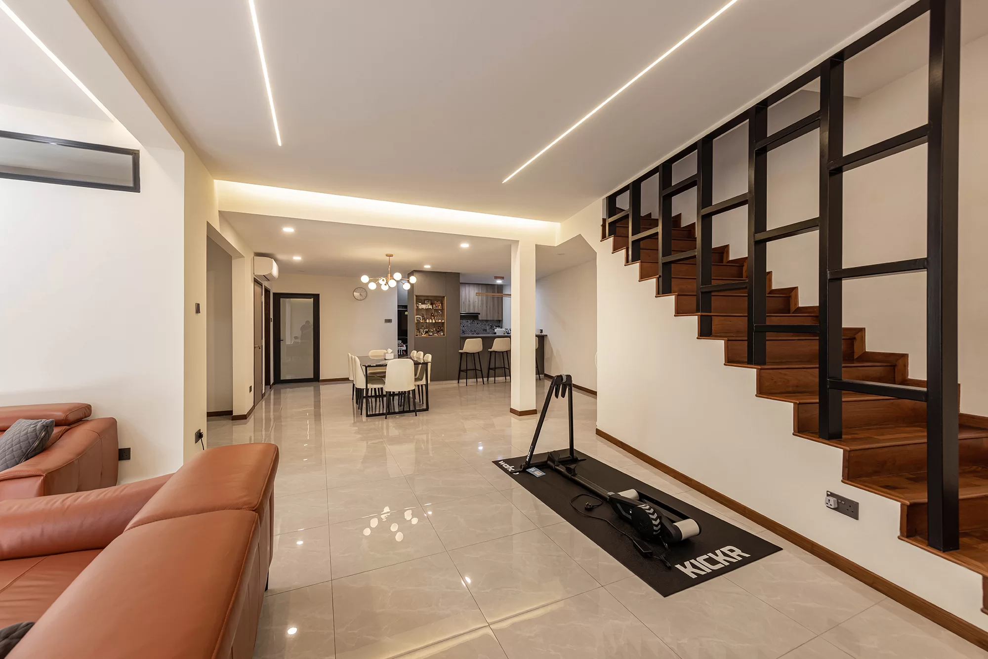 11 Jalan Kayu landed lower floor design