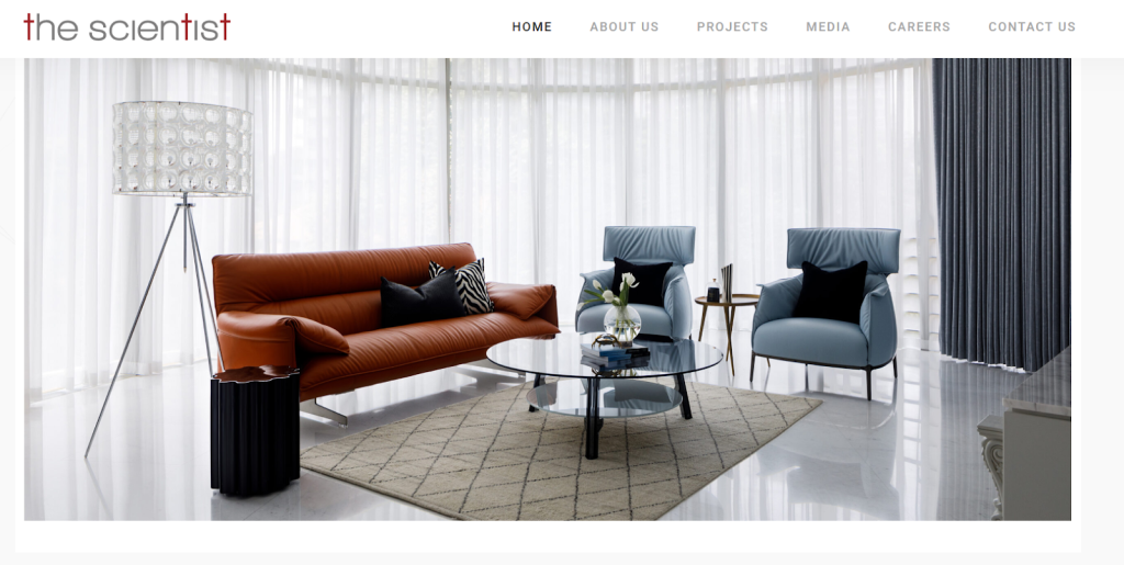 Top interior designer Singapore The Scientist