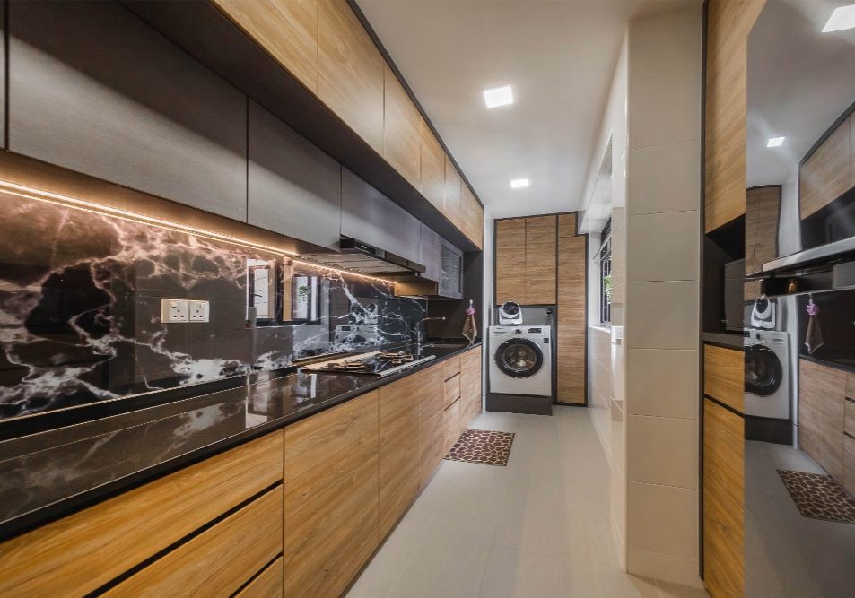 blk 457B sengkang west kitchen, 5-Room HDB BTO