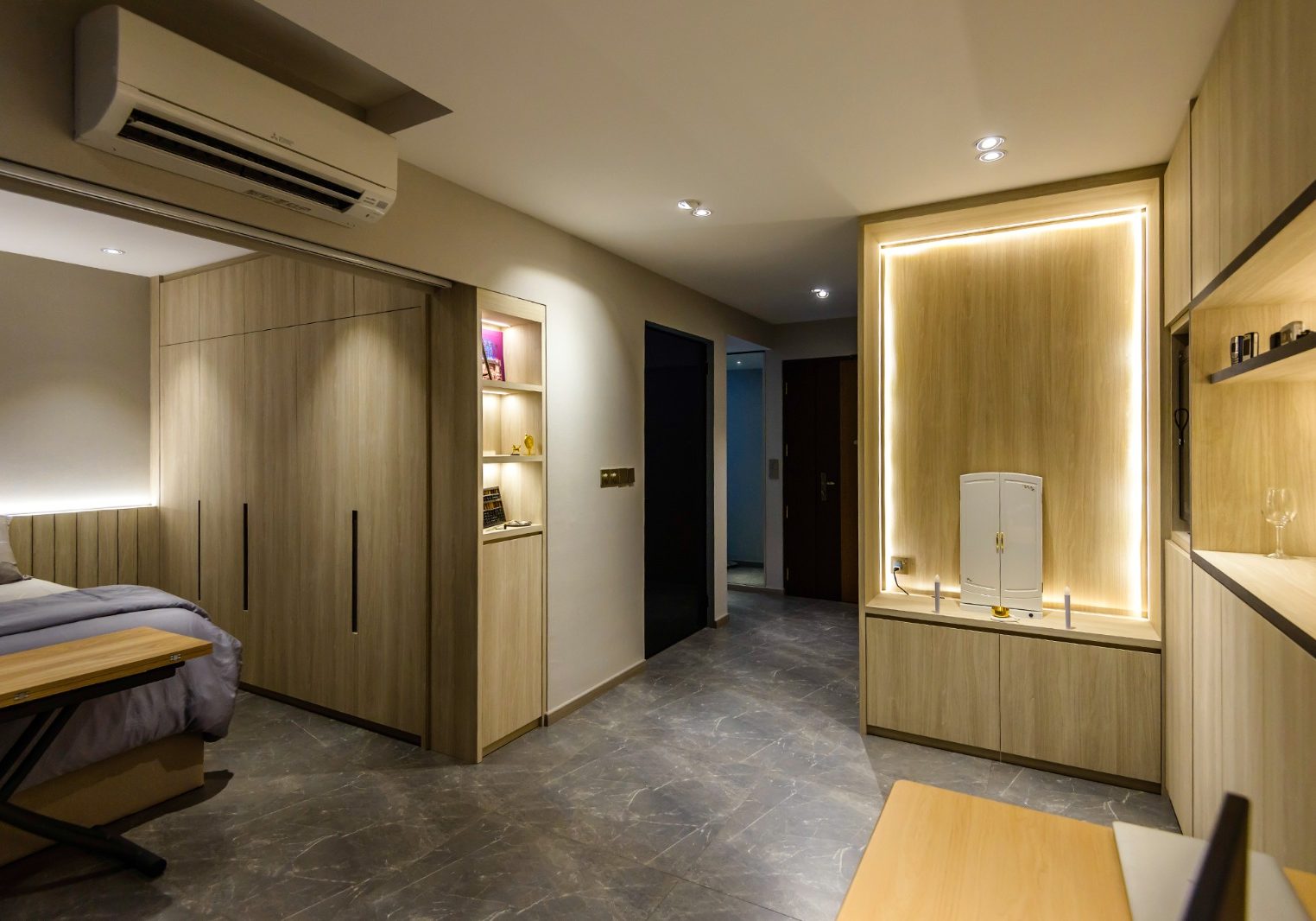 37 Pine Lane - 2 room HDB Flexi Living Room Design