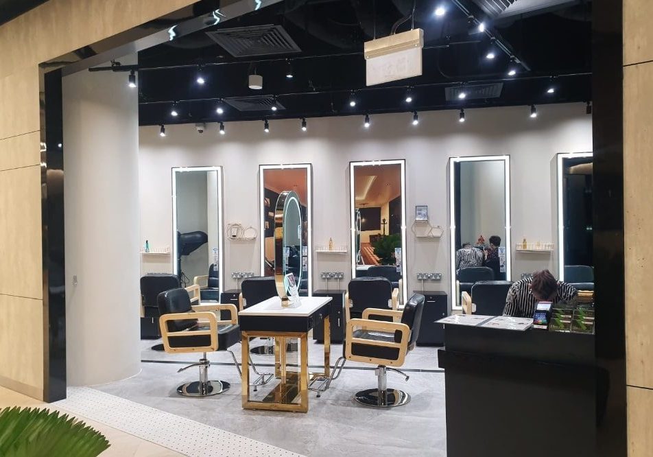 cuttour hair plq mall commercial interior design