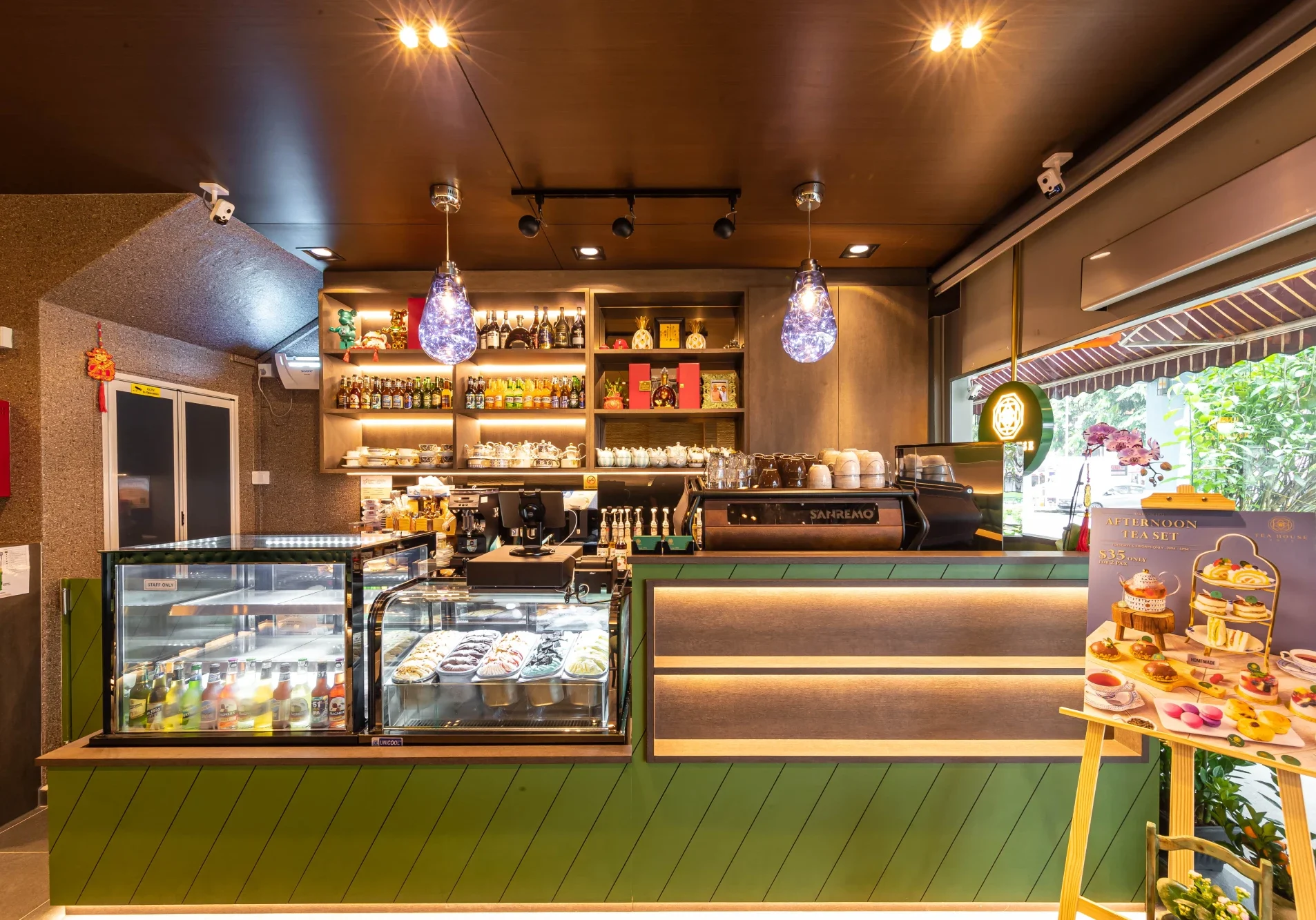 tea house 1973 commercial interior design