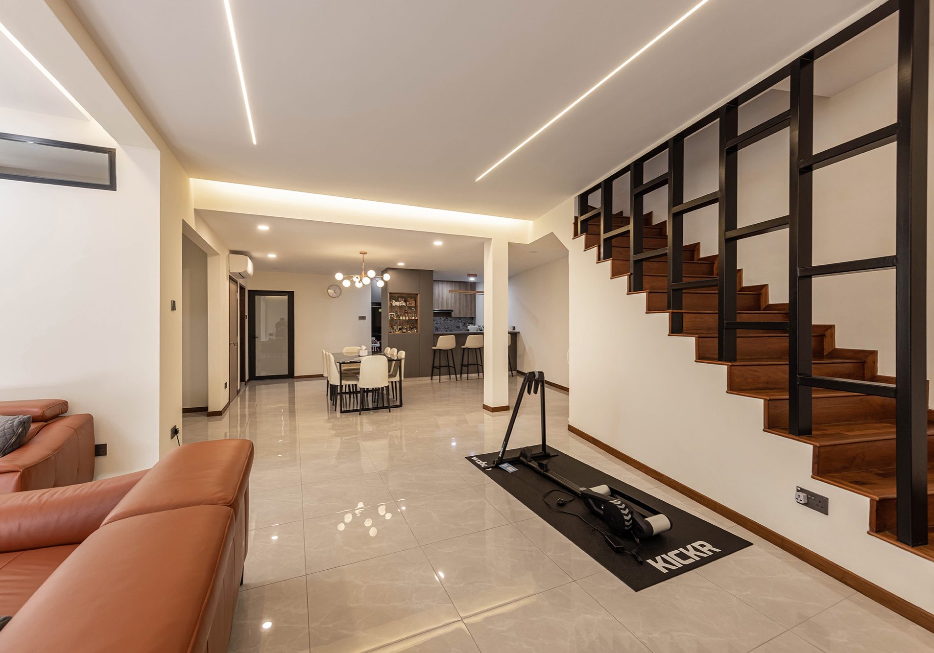 Jalan Kayu landed interior design living room